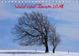 Wald und Baum 2018 (Tischkalender 2018 DIN A5 quer)