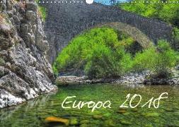 Europa 2018 (Wandkalender 2018 DIN A3 quer)