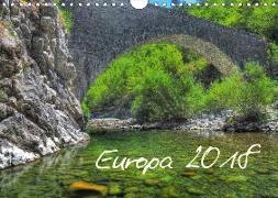 Europa 2018 (Wandkalender 2018 DIN A4 quer)