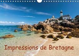 Impressions de Bretagne (Calendrier mural 2018 DIN A4 horizontal)