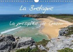 La Bretagne - la presqu'île de Crozon (Calendrier mural 2018 DIN A4 horizontal)