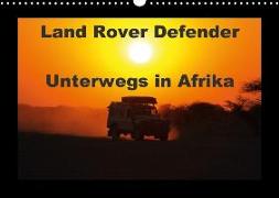 Land Rover Defender - Unterwegs in Afrika (Wandkalender 2018 DIN A3 quer)