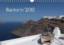 Santorin 2018 (Wandkalender 2018 DIN A4 quer) Dieser erfolgreiche Kalender wurde dieses Jahr mit gleichen Bildern und aktualisiertem Kalendarium wiederveröffentlicht