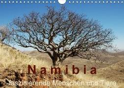 Namibia - faszinierende Menschen und Tiere (Wandkalender 2018 DIN A4 quer)