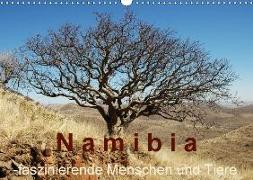 Namibia - faszinierende Menschen und Tiere (Wandkalender 2018 DIN A3 quer)