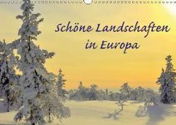 Schöne Landschaften in Europa (Wandkalender 2018 DIN A3 quer)
