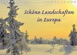 Schöne Landschaften in Europa (Tischkalender 2018 DIN A5 quer)