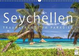 Seychellen Traumstrände im Paradies (Wandkalender 2018 DIN A3 quer)