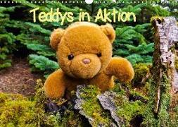 Teddys in AktionCH-Version (Wandkalender 2018 DIN A3 quer)