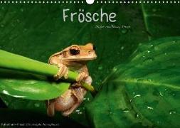 Frösche (Wandkalender 2018 DIN A3 quer)