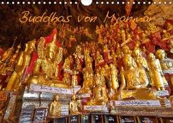 Buddhas von Myanmar / CH-Version (Wandkalender 2018 DIN A4 quer)