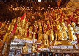 Buddhas von Myanmar / CH-Version (Wandkalender 2018 DIN A3 quer)