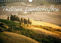 Toskana Landschaften (Wandkalender 2018 DIN A4 quer)