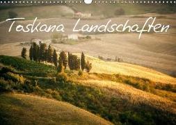 Toskana Landschaften (Wandkalender 2018 DIN A3 quer)