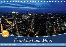 Frankfurt am Main (Tischkalender 2018 DIN A5 quer)