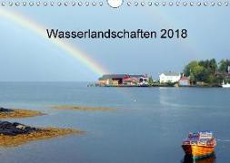 Wasserlandschaften 2018 (Wandkalender 2018 DIN A4 quer)