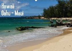 Hawaii - Oahu - Maui (Wandkalender 2018 DIN A2 quer)
