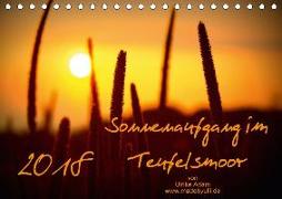 Sonnenaufgang im Teufelsmoor (Tischkalender 2018 DIN A5 quer)