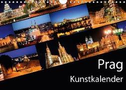 Prag Kunstkalender (Wandkalender 2018 DIN A4 quer)