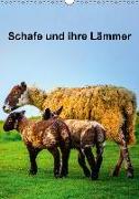 Schafe und ihre Lämmer / Planer (Wandkalender 2018 DIN A3 hoch)
