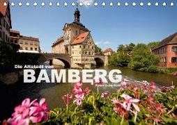 Die Altstadt von Bamberg (Tischkalender 2018 DIN A5 quer)