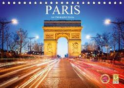Paris - Jan Christopher Becke (Tischkalender 2018 DIN A5 quer)