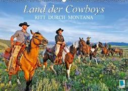 Ritt durch Montana - Land der Cowboys (Wandkalender 2018 DIN A2 quer)