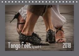 Tango feetAT-Version (Tischkalender 2018 DIN A5 quer)