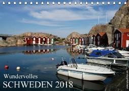 Wundervolles Schweden 2018 (Tischkalender 2018 DIN A5 quer)