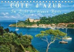 Cote d'Azur - Im Licht der blauen Küste (Tischkalender 2018 DIN A5 quer)