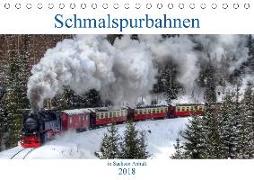 Schmalspurbahnen in Sachsen Anhalt (Tischkalender 2018 DIN A5 quer)