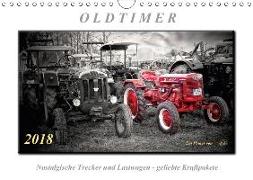 Oldtimer - nostalgische Trecker und Lastwagen (Wandkalender 2018 DIN A4 quer)