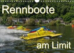 Rennboote - am Limit (Wandkalender 2018 DIN A4 quer)