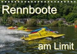 Rennboote - am Limit (Tischkalender 2018 DIN A5 quer)