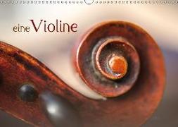 eine Violine / CH-Version / Geburtstagskalender (Wandkalender 2018 DIN A3 quer)