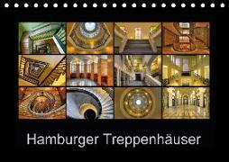 Hamburger Treppenhäuser (Tischkalender 2018 DIN A5 quer)