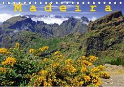Madeira (Tischkalender 2018 DIN A5 quer) Dieser erfolgreiche Kalender wurde dieses Jahr mit gleichen Bildern und aktualisiertem Kalendarium wiederveröffentlicht