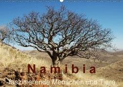 Namibia - faszinierende Menschen und Tiere (Wandkalender 2018 DIN A2 quer)