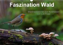 Faszination Wald. Waldimpressionen aus Nordhessen von Lutz Klapp (Wandkalender 2018 DIN A3 quer)