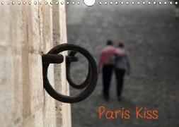 Paris Kiss (Calendrier mural 2018 DIN A4 horizontal)