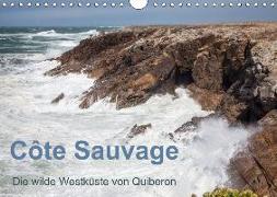 Côte Sauvage - Die wilde Westküste von Quiberon (Wandkalender 2018 DIN A4 quer) Dieser erfolgreiche Kalender wurde dieses Jahr mit gleichen Bildern und aktualisiertem Kalendarium wiederveröffentlicht