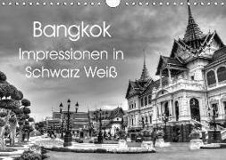 Bangkok Impressionen in Schwarz Weiß (Wandkalender 2018 DIN A4 quer) Dieser erfolgreiche Kalender wurde dieses Jahr mit gleichen Bildern und aktualisiertem Kalendarium wiederveröffentlicht
