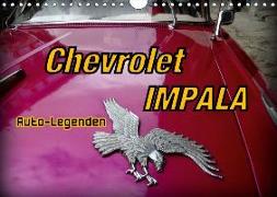 Auto-Legenden Chevrolet IMPALA (Wandkalender 2018 DIN A4 quer) Dieser erfolgreiche Kalender wurde dieses Jahr mit gleichen Bildern und aktualisiertem Kalendarium wiederveröffentlicht