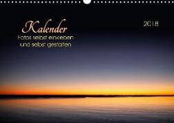 Kalender - Fotos selbst einkleben und selbst gestalten (Wandkalender 2018 DIN A3 quer)