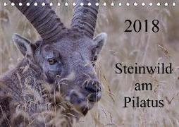 Steinwild am PilatusCH-Version (Tischkalender 2018 DIN A5 quer)