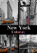 New York Colorkey (Tischkalender 2018 DIN A5 hoch)