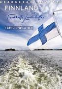 FINNLAND Traumhafte Landschaften / Familienplaner (Tischkalender 2018 DIN A5 hoch)