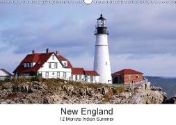 New England - 12 Monate Indian Summer (Wandkalender 2018 DIN A3 quer)