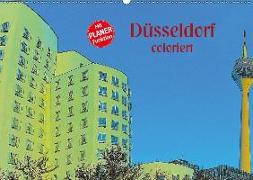 Düsseldorf coloriert (Wandkalender 2018 DIN A2 quer)