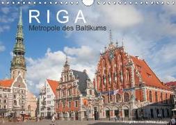 Riga - Metropole des Baltikums (Wandkalender 2018 DIN A4 quer)
